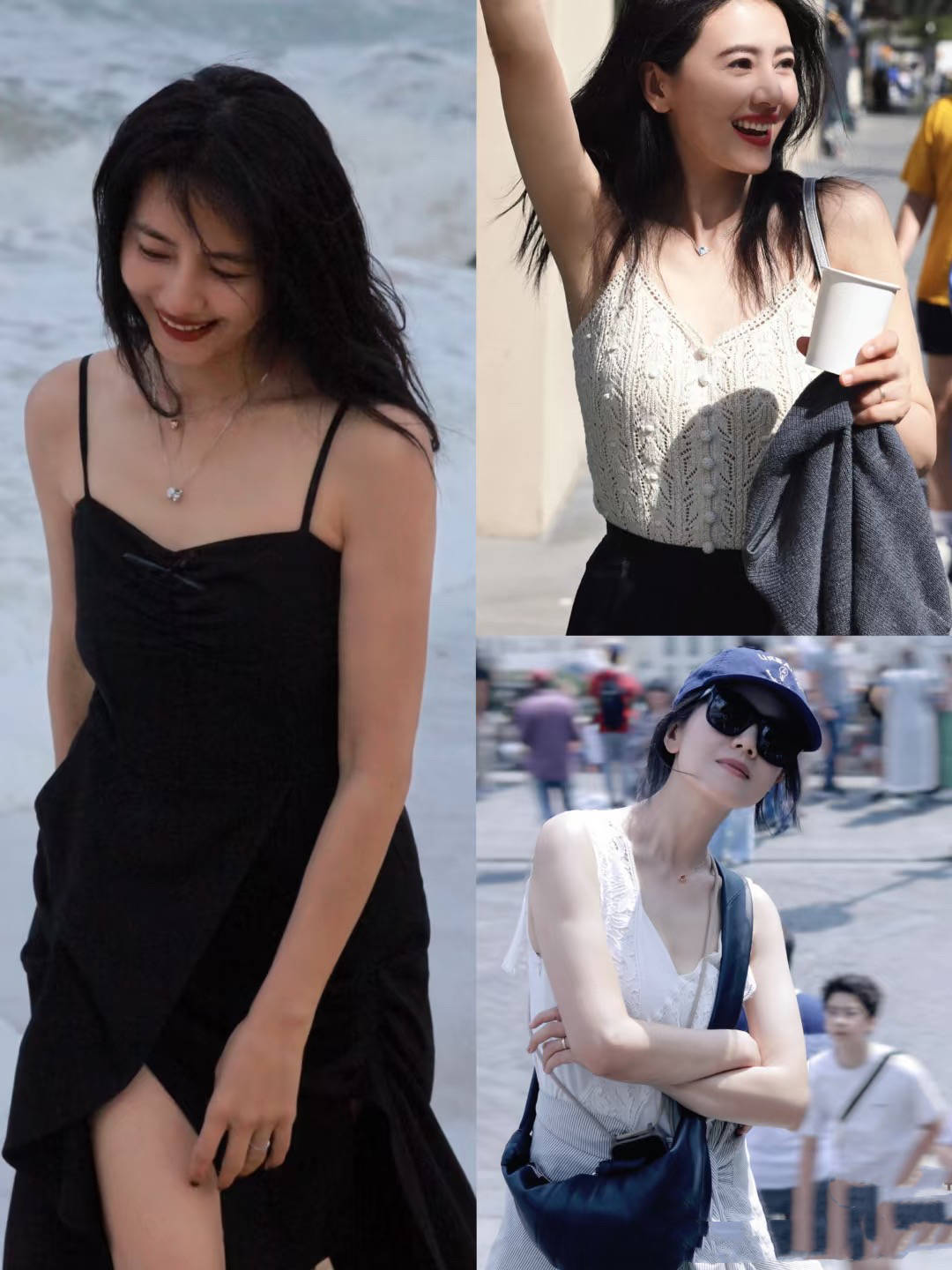 56岁许晴少女感，高圆圆女神感，林志玲御姐范，女明星的夏装都有什么玄机？