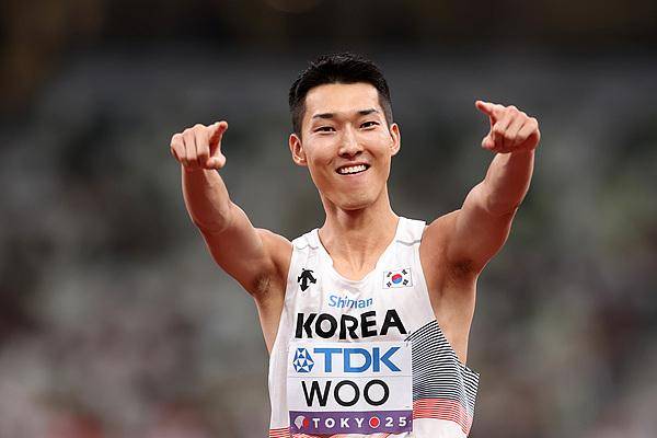 田径世锦赛｜男子跳高屈居亚军，禹相赫就是韩国田径的门面