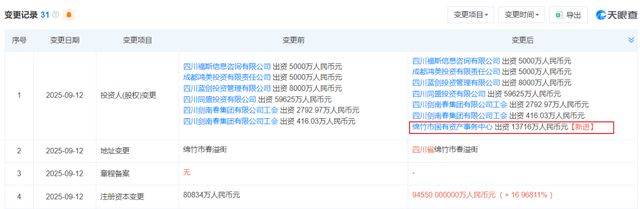 剑南春25年首次减持华西证券！套现2.55亿
