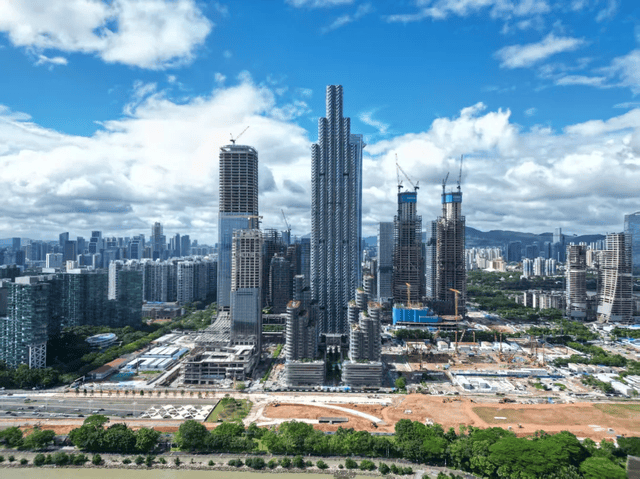 50亿！388米！深圳“螺纹钢大厦”幕墙封顶