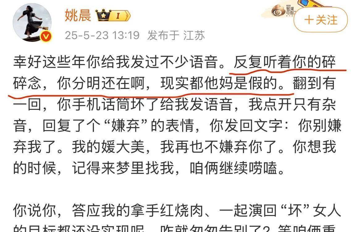 朱媛媛去世没几天，辛柏青却被人挑毛病，让我想起了孙俪的一句话
