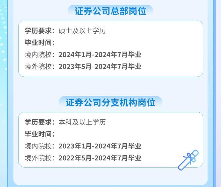 证券公司校招(中信证券公司校招)