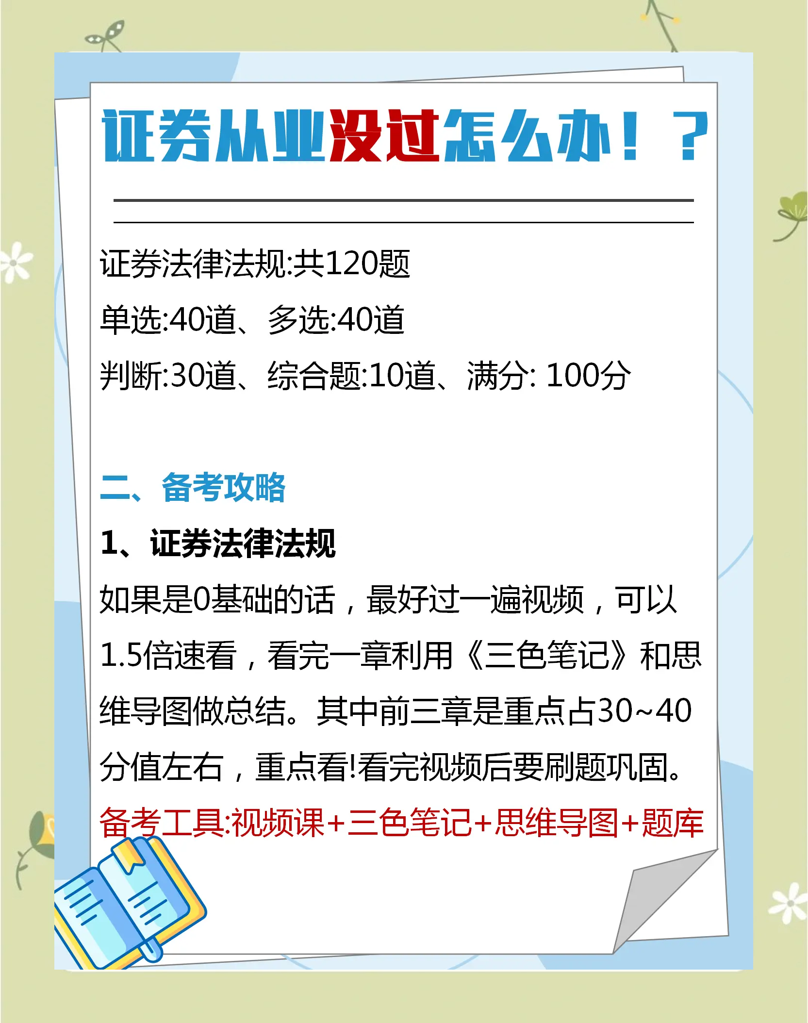 证券从业原题(证券从业考试原题)